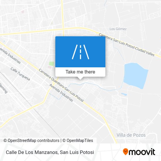 Calle De Los Manzanos map