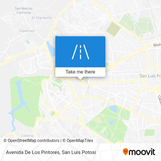 Avenida De Los Pintores map