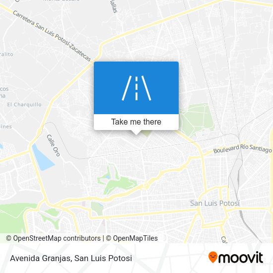 Avenida Granjas map