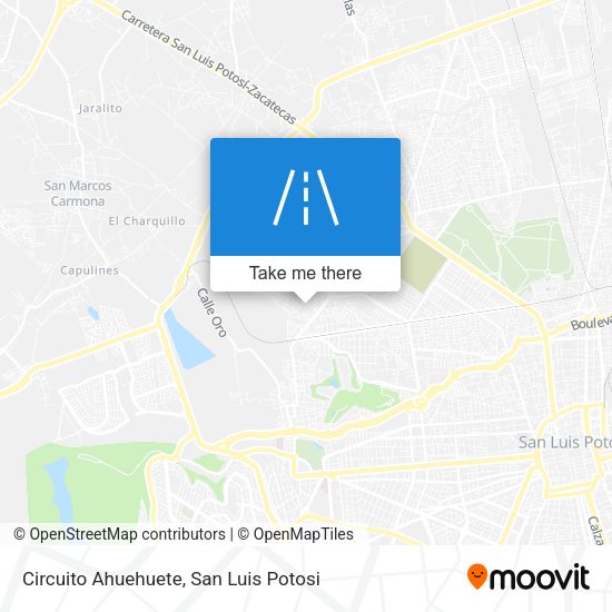 Mapa de Circuito Ahuehuete