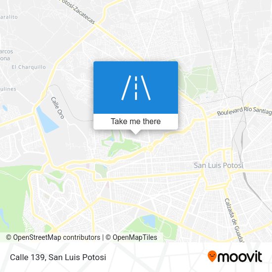 Calle 139 map