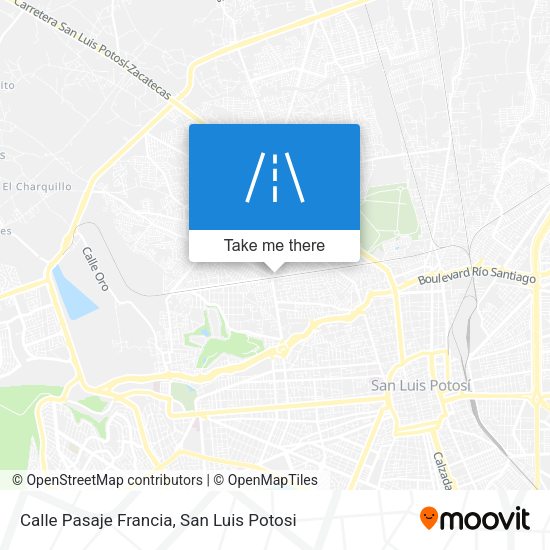 Calle Pasaje Francia map