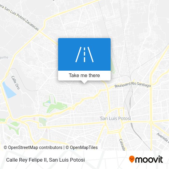 Calle Rey Felipe II map