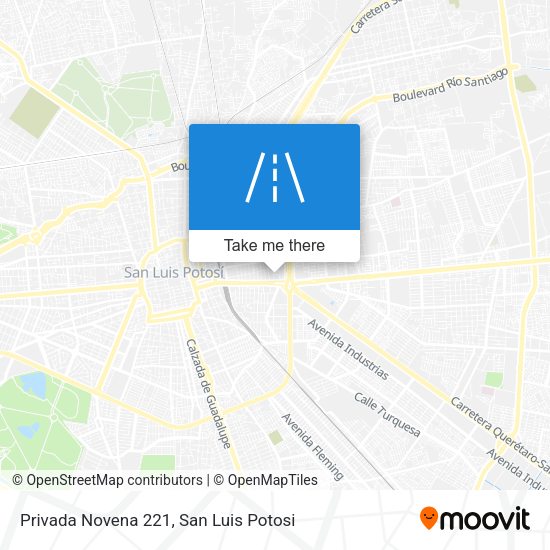 Privada Novena 221 map