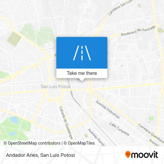Andador Aries map