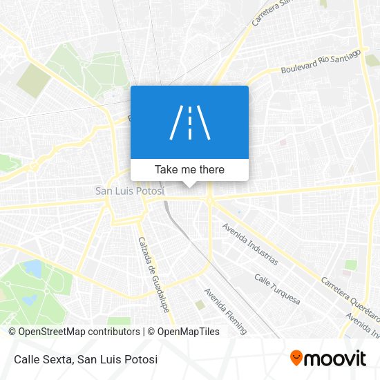 Mapa de Calle Sexta