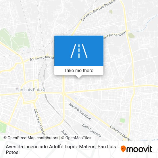 Avenida Licenciado Adolfo López Mateos map