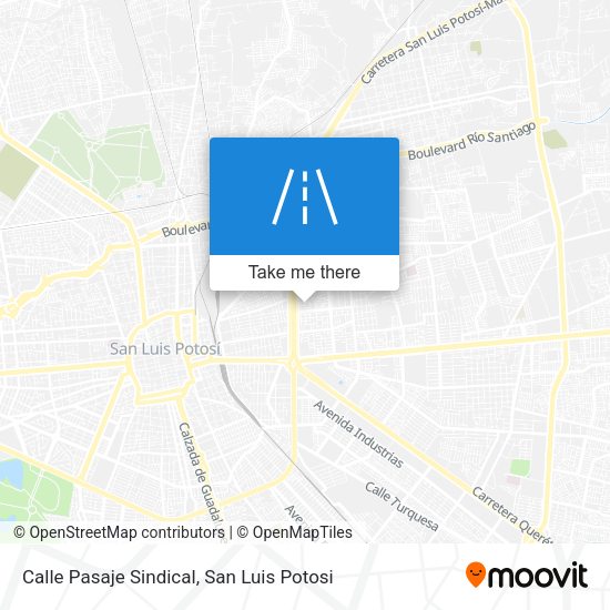 Calle Pasaje Sindical map