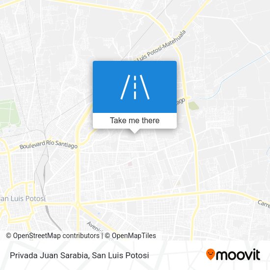 Privada Juan Sarabia map