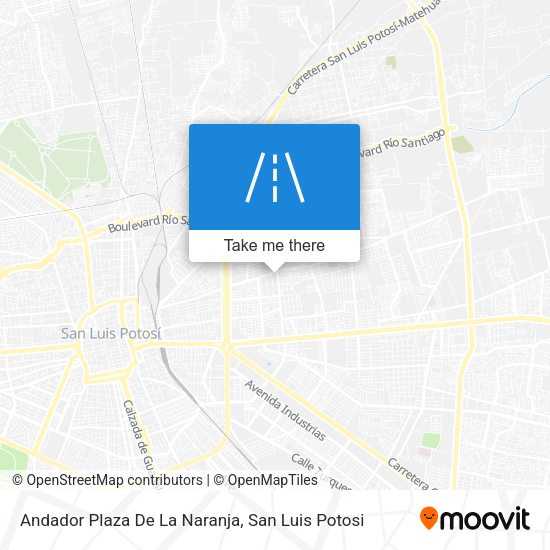 Mapa de Andador Plaza De La Naranja