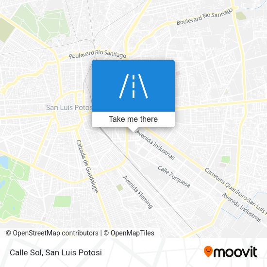 Mapa de Calle Sol
