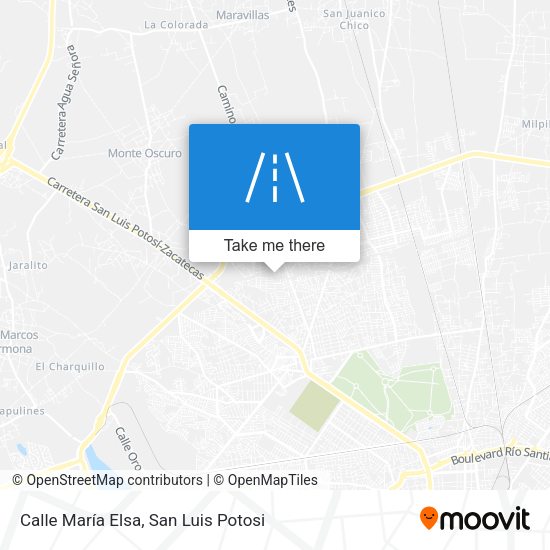 Mapa de Calle María Elsa