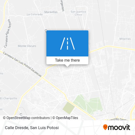 Calle Dresde map