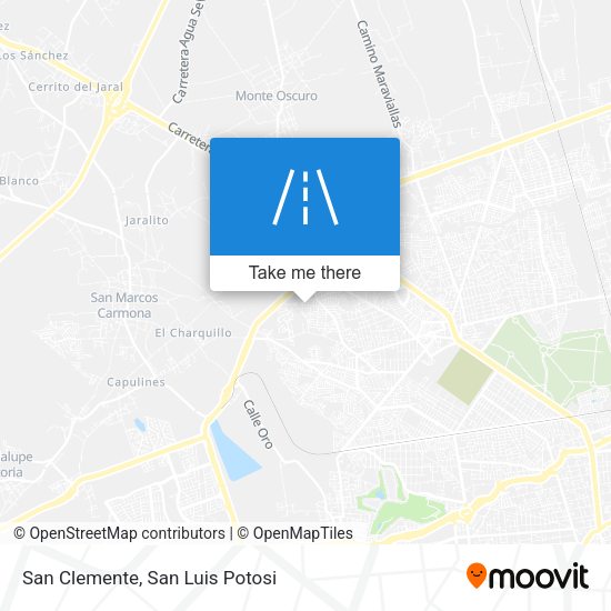 San Clemente map
