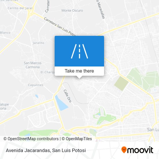 Mapa de Avenida Jacarandas
