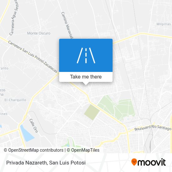 Privada Nazareth map