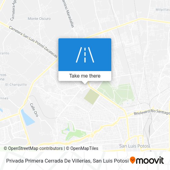 Mapa de Privada Primera Cerrada De Villerías