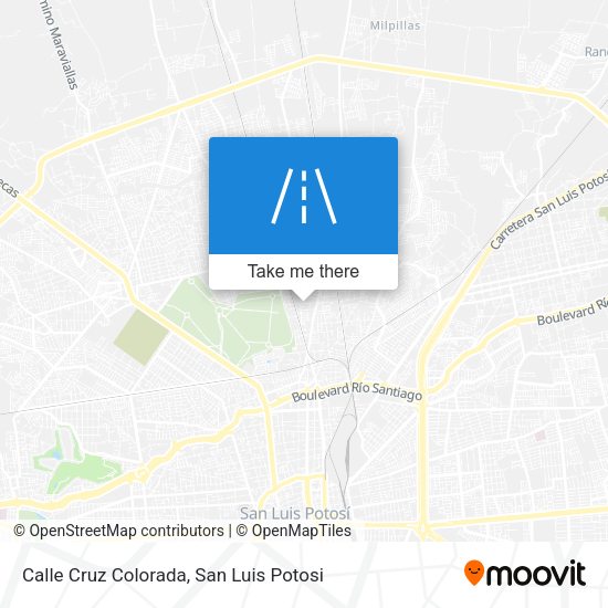 Calle Cruz Colorada map