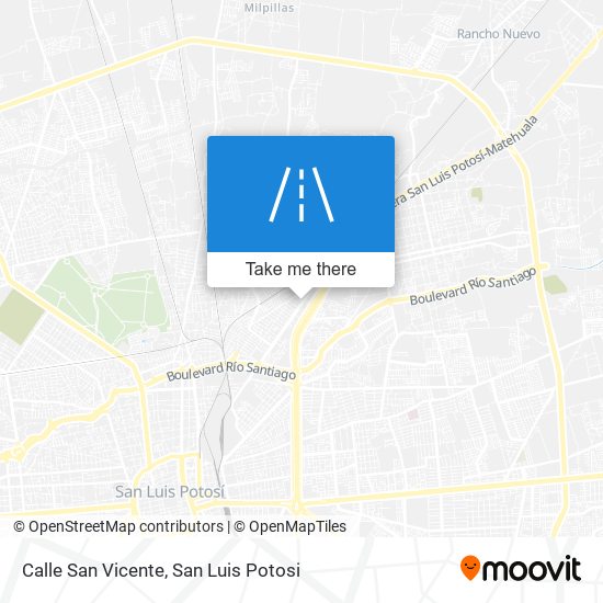 Calle San Vicente map