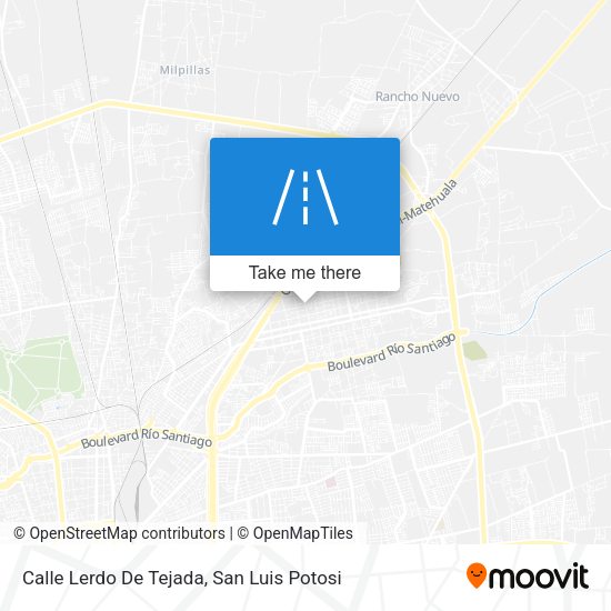 Mapa de Calle Lerdo De Tejada
