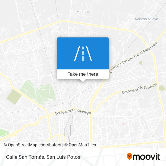 Mapa de Calle San Tomás