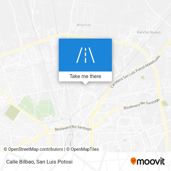 Calle Bilbao map