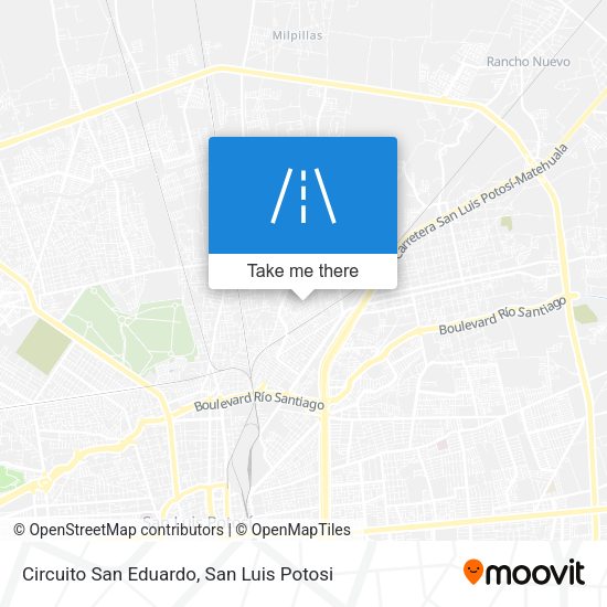 Circuito San Eduardo map