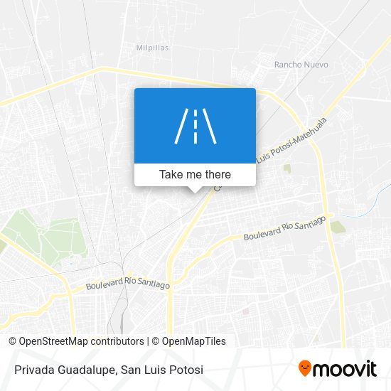 Privada Guadalupe map