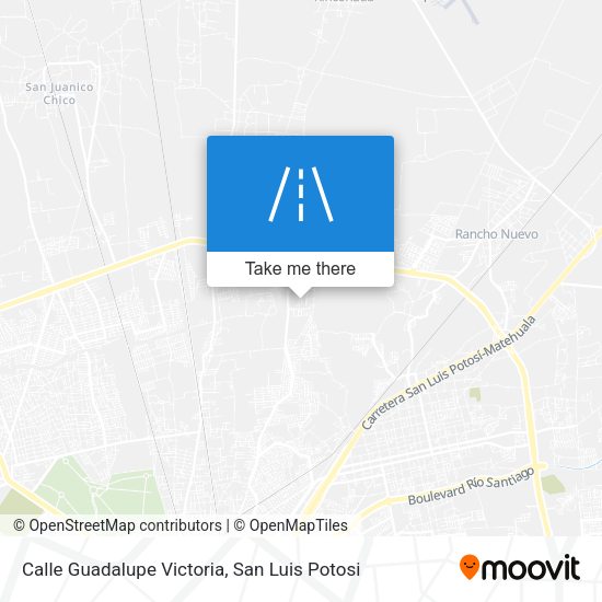 Calle Guadalupe Victoria map