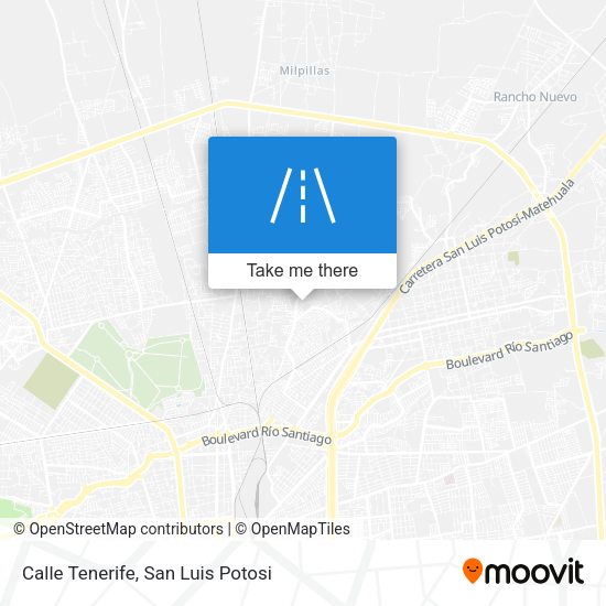 Calle Tenerife map