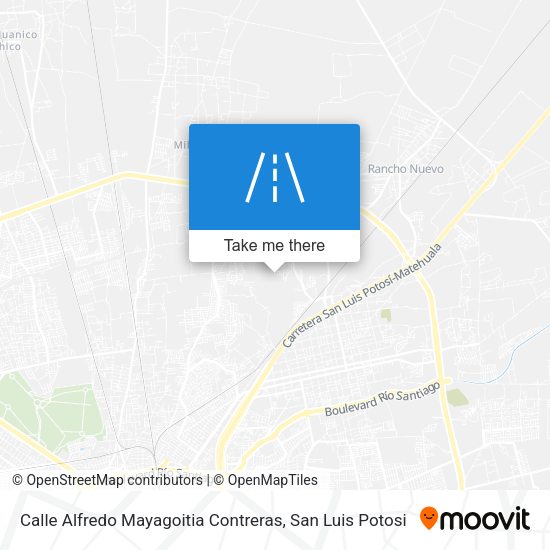 Mapa de Calle Alfredo Mayagoitia Contreras