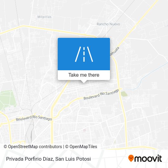 Privada Porfirio Díaz map