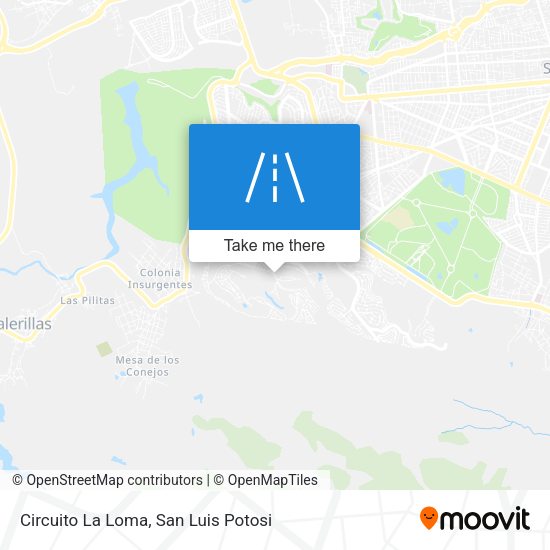 Circuito La Loma map