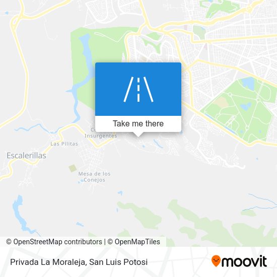 Privada La Moraleja map