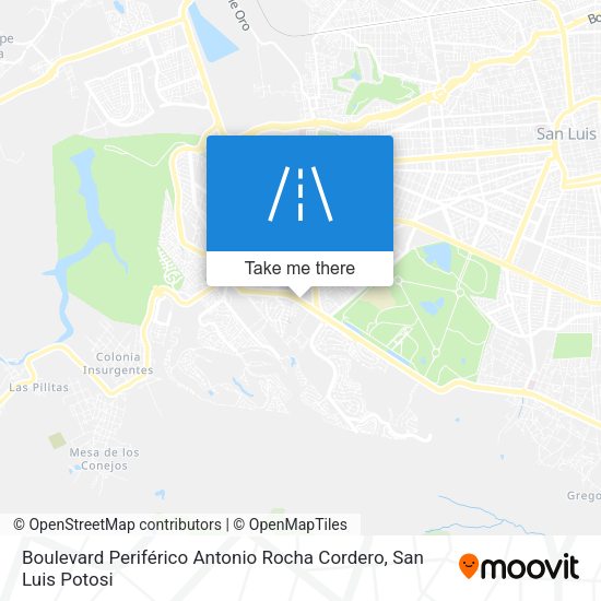 Boulevard Periférico Antonio Rocha Cordero map