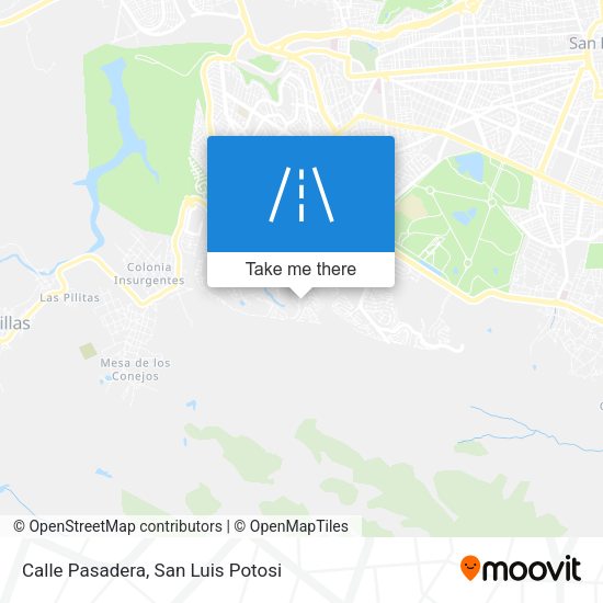 Mapa de Calle Pasadera