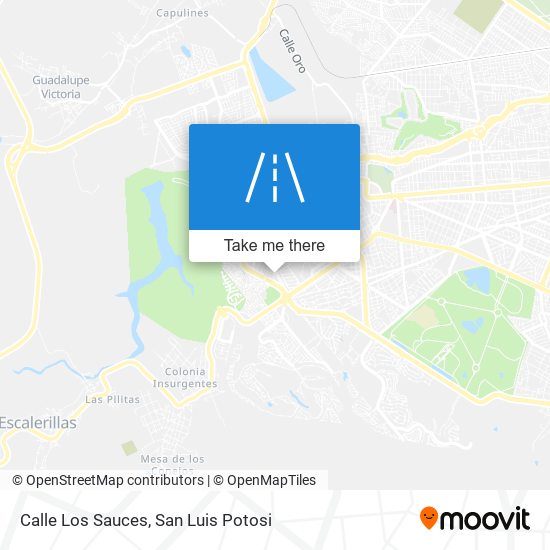 Mapa de Calle Los Sauces