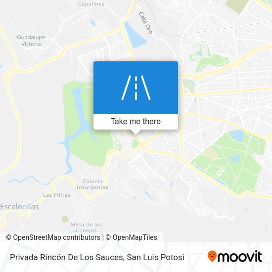 Privada Rincón De Los Sauces map