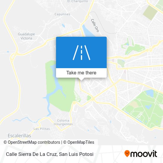 Mapa de Calle Sierra De La Cruz