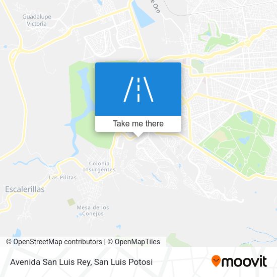 Mapa de Avenida San Luis Rey
