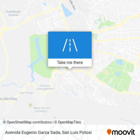 Avenida Eugenio Garza Sada map