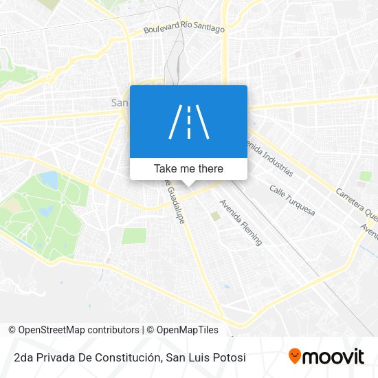 2da Privada De Constitución map
