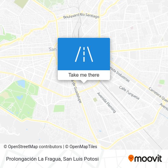Mapa de Prolongación La Fragua