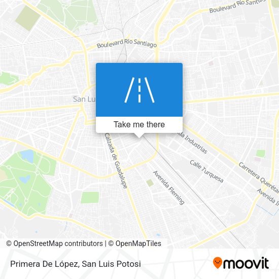 Primera De López map