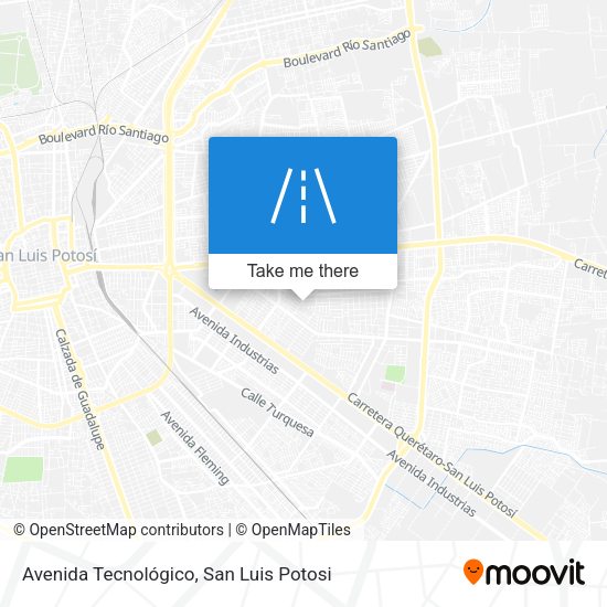 Mapa de Avenida Tecnológico
