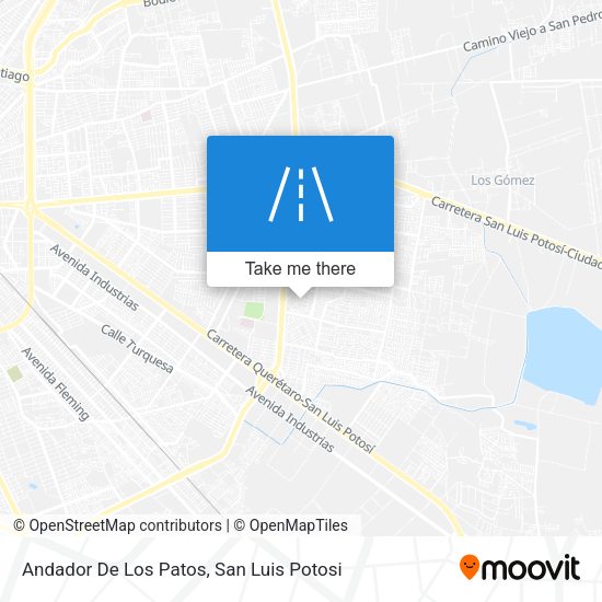 Mapa de Andador De Los Patos