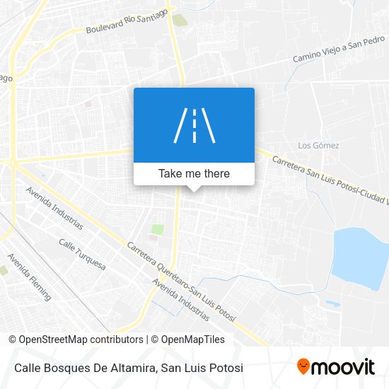 Mapa de Calle Bosques De Altamira