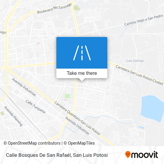 Calle Bosques De San Rafaél map