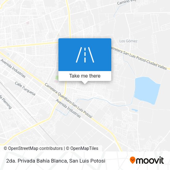 2da. Privada Bahía Blanca map