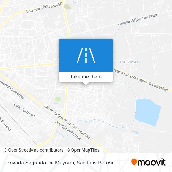 Privada Segunda De Mayram map